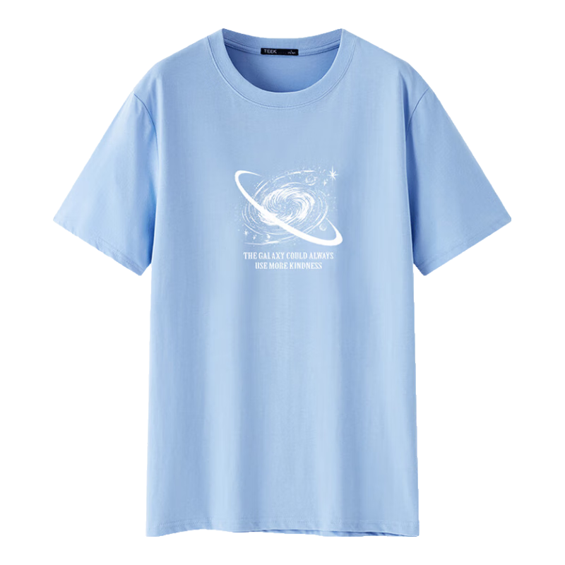 百億補貼:teek純棉短袖t恤男生潮流衣服 2025夏季上衣